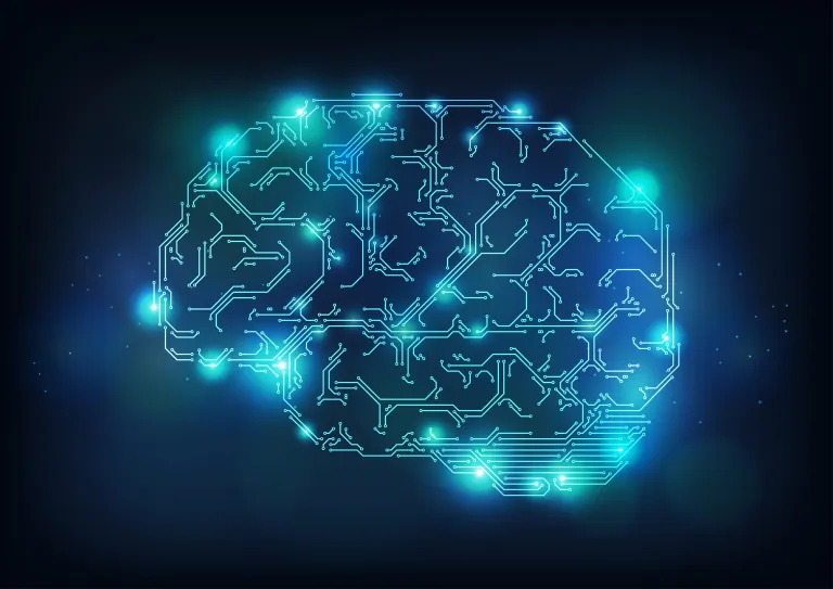AI & ML 2 AI artificial intelligence brain deep learning